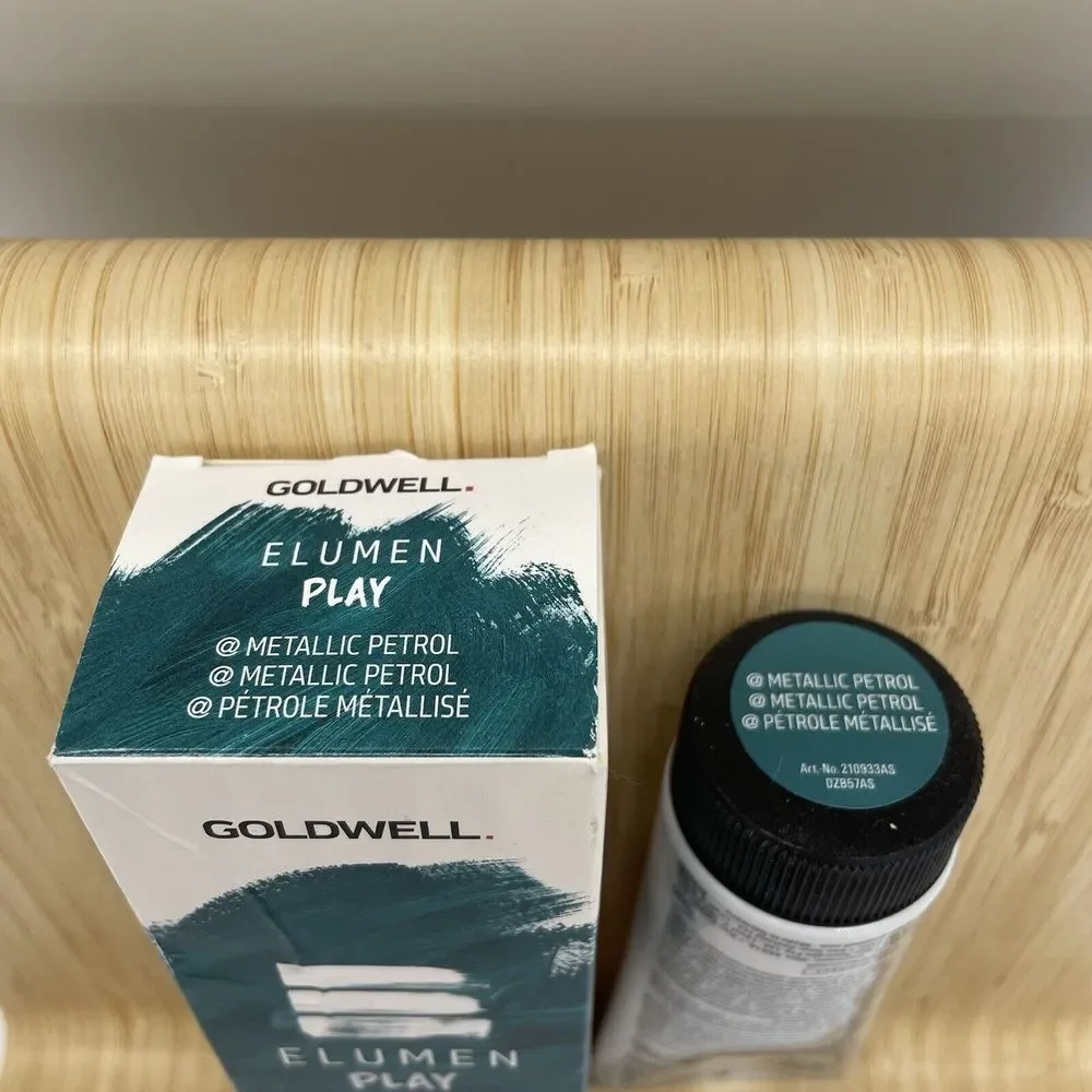 Goldwell Elumen Play @‎ Metallic Petrol Semi-Permanent Shade 4 oz SEALED NIB